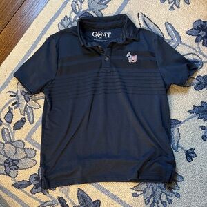 GOAT Navy Blue Boys Polo Shirt